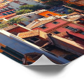 Poster Valencia Espagne Travel Art Vintage (Coin)