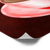 Poster Valentine Cappuccino Art Heart (Coin)