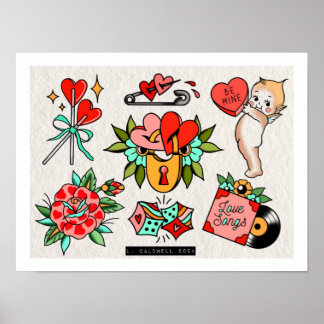 Poster Valentine Flash