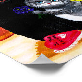 Poster Valentine Funny Chat Cupide Créationarts (Coin)