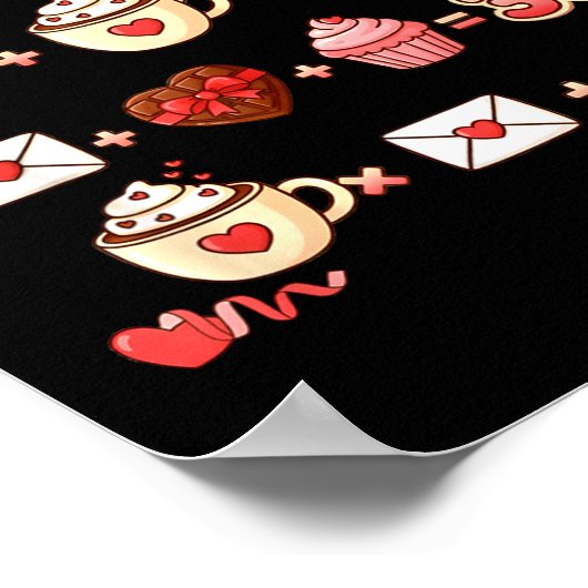 Poster Valentine Funny Math Equation 6 7 Six Seven Meme T (Coin)