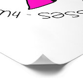 Poster Valentine Hugs et baisers (Coin)