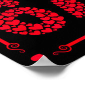 Poster Valentine’s Day 67 Filled With Hearts Card Six Sev (Coin)