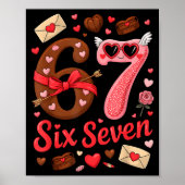Poster Valentine’s Day 67 Meme Filled With Hearts Funny S (Devant)