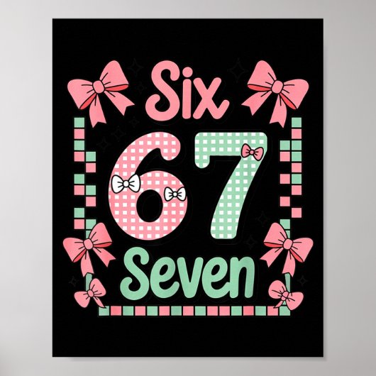 Poster Valentine’s Day 67 Meme Filled With Hearts Funny S (Devant)