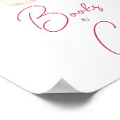 Poster Valentine Sweetheart Livres et cadeaux (Coin)