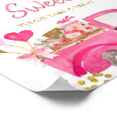 Poster Valentine Truck Sweetheart S'il vous plaît prendre (Coin)