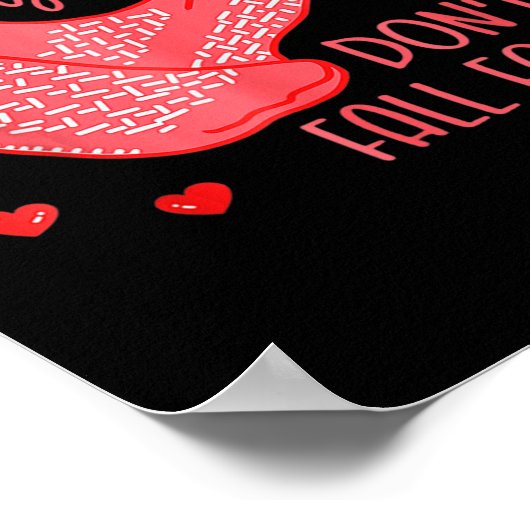 Poster Valentine Whatever You Do Don't Fall For Me  (Coin)