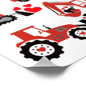 Poster Valentines Day Boys Enfants Toddler Construction T (Coin)