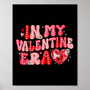 Poster Valentines Day Disco Heart Era In My Valentine Era