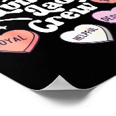 Poster Valentines Day Lunch Lady Groovy Cafeteria Squad H (Coin)