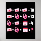 Poster Valentines Day Order Of Operations Valentines Math (Devant)