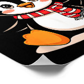 Poster Valentine's Day Penguin Heart Balloon Cute  (Coin)