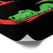 Poster Valentines Day Shirt Funny Heart Trex Sleeng Dinos (Coin)