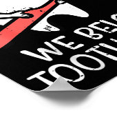 Poster Valentines Day Tooth Brush We Belong Together Dent (Coin)