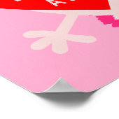 Poster Valentines Jour Amour Coeur Axolotl (Coin)