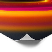 Poster Valentines Jour Coeur brillant brillant P personna (Coin)