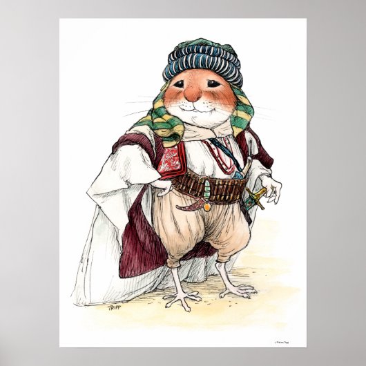 Poster Valentino Mouse (Voorkant)