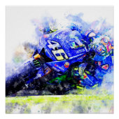 Poster Valentino Rossi (Devant)
