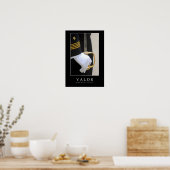 Poster Valeur : Citation 1 inspirante (Cuisine)