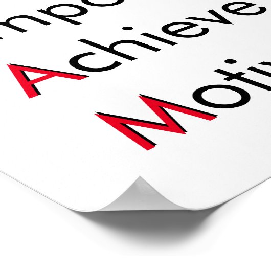 Poster Valeurs DE L'ÉQUIPE - Confiance, autonomisation, r (Coin)
