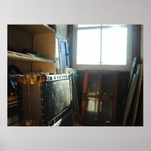 Poster Valise en grenier