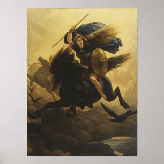 Poster Valkyrie, 1865 (Devant)