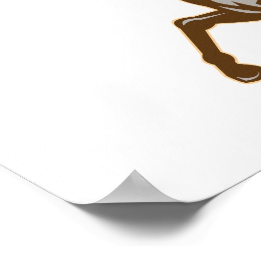 Poster Valkyrie Riding Horse Retro (Coin)