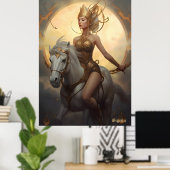 Poster Valkyrie Sigrún (Bureau à domicile)