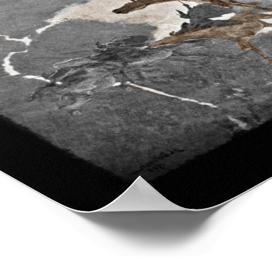 Poster Valkyries dans la tempête (Coin)