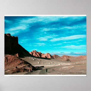 Poster Valle de la Luna, Chili