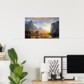 Poster Vallée Albert Bierstadt de Yosemite (Bureau à domicile)