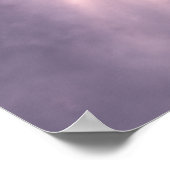 Poster Vallée dans les nuages Imprimer (Coin)