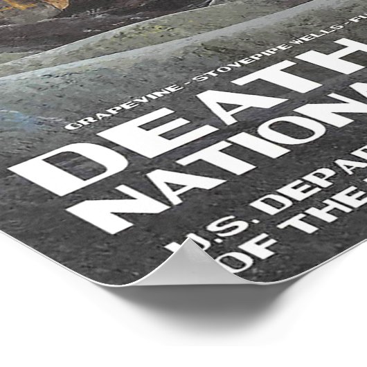 Poster Vallée de la mort (Coin)