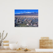 POSTER VALLÉE DE LA MORT, CALIFORNIE (Cuisine)