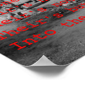 Poster Vallée de la mort en Irak (Coin)