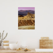 Poster Vallée de la mort Zabriskie Point Photo (Cuisine)