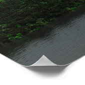 Poster Vallée de la rivière (sans frontière) (Coin)