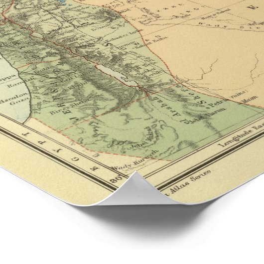 Poster Vallée de l'Euphrate, Syrie (Coin)