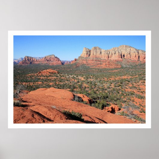 Poster Vallée de Sedona (Devant)