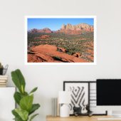 Poster Vallée de Sedona (Bureau à domicile)