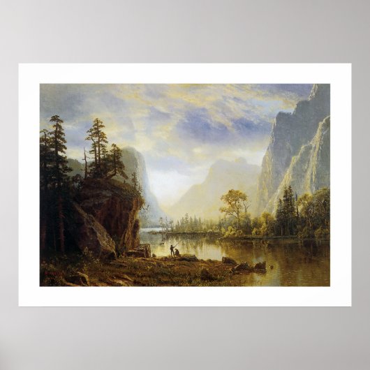 Poster Vallée de Yosemite (Devant)