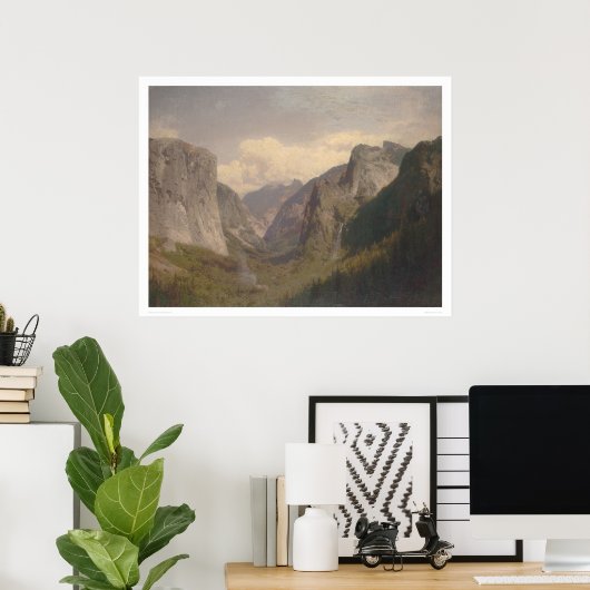 Poster Vallée de Yosemite (1334) (Bureau à domicile)