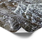 Poster Vallée de Yosemite à la neige (Coin)