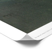 Poster Vallée de Yosemite au clair de lune, Californie. ( (Coin)