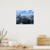 Poster Vallée de Yosemite de Glacier Point (Cuisine)