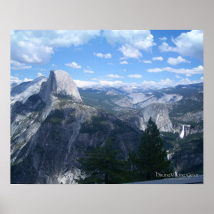Poster Vallée de Yosemite de Glacier Point
