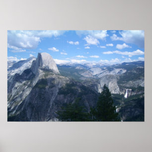 Poster Vallée de Yosemite de point de glacier