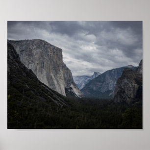 Poster Vallée de Yosemite et El Capitan - Paysage photo