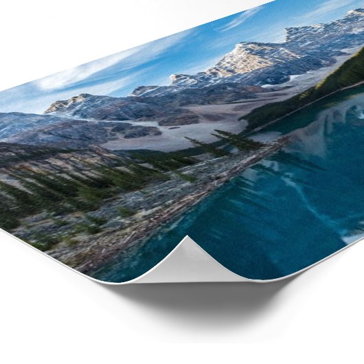 Poster Vallée des Dix Pics, parc national Banff (Coin)